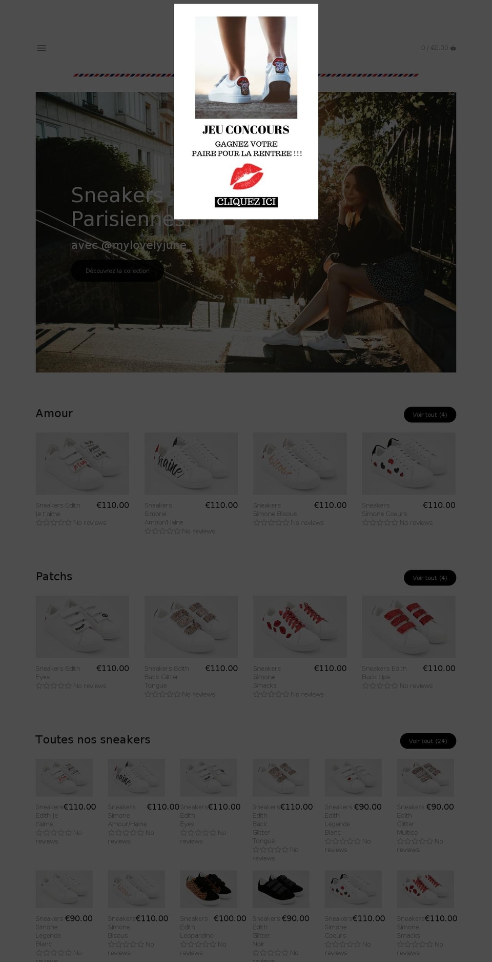 bonsbaisersdepaname.com — Shopify storefront screenshot