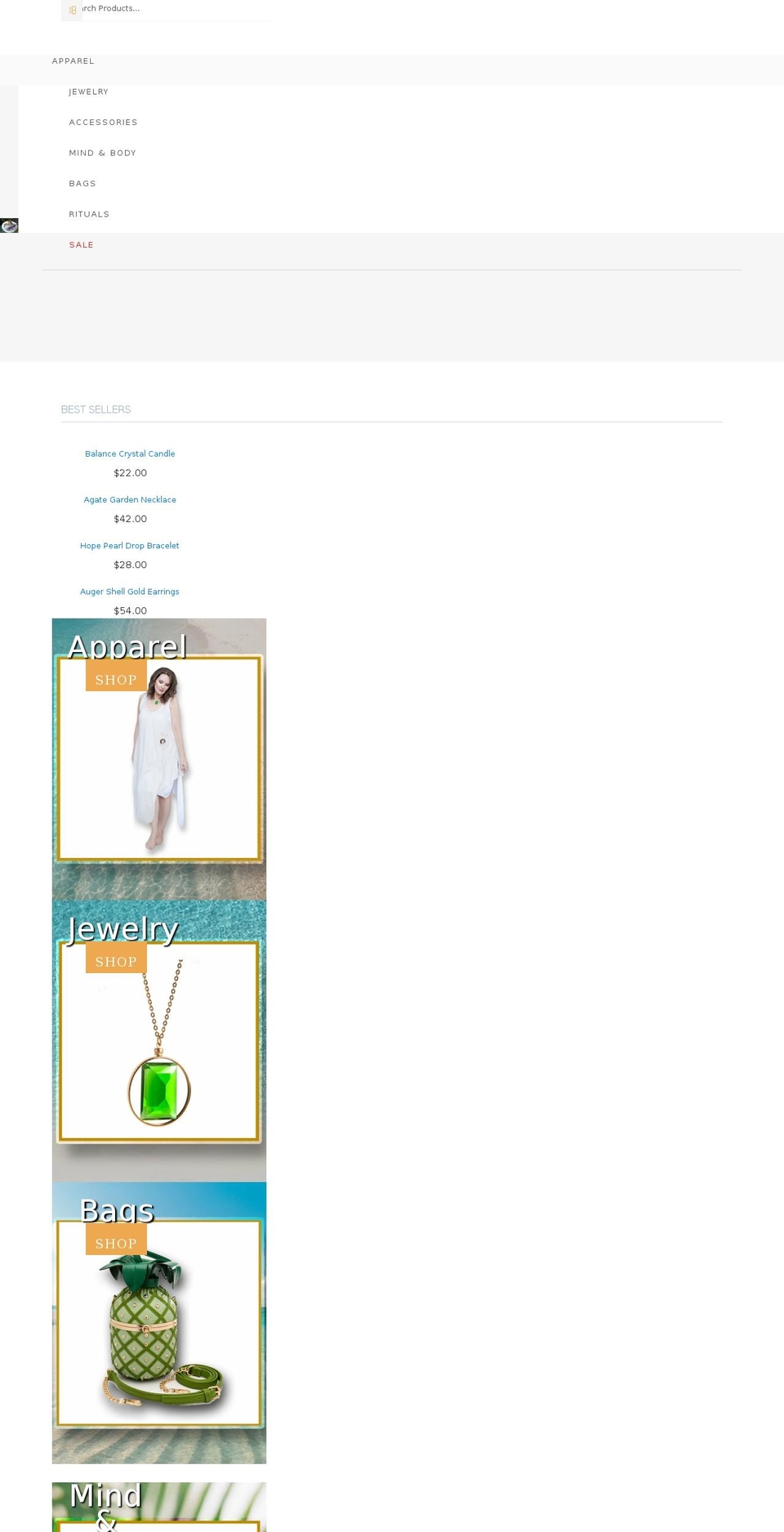 bontika.com shopify website screenshot