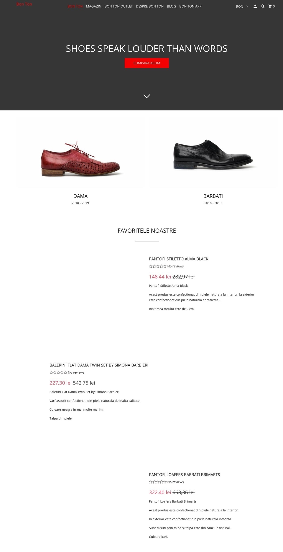 bontonboutique.store shopify website screenshot