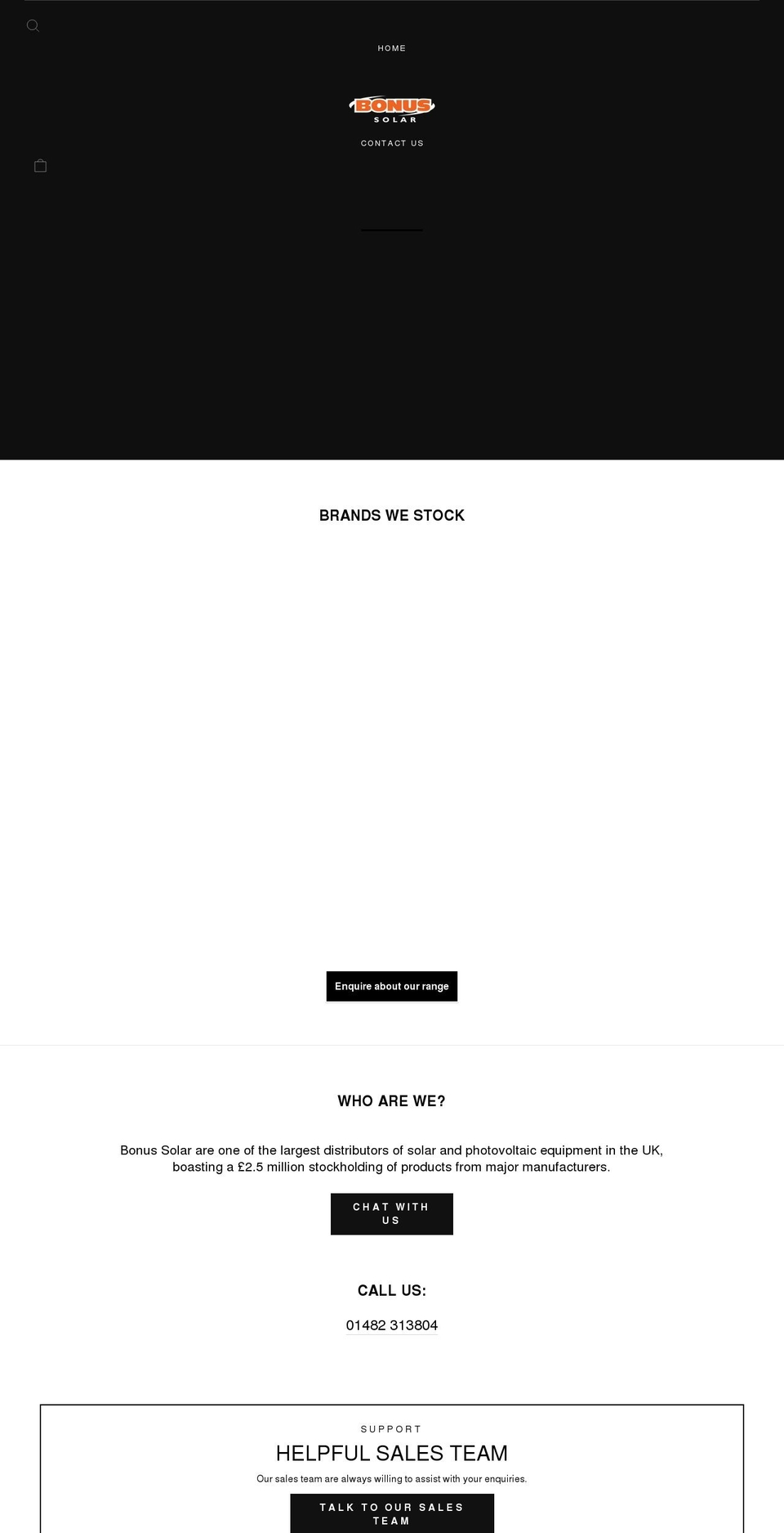 bonus-solar.com shopify website screenshot