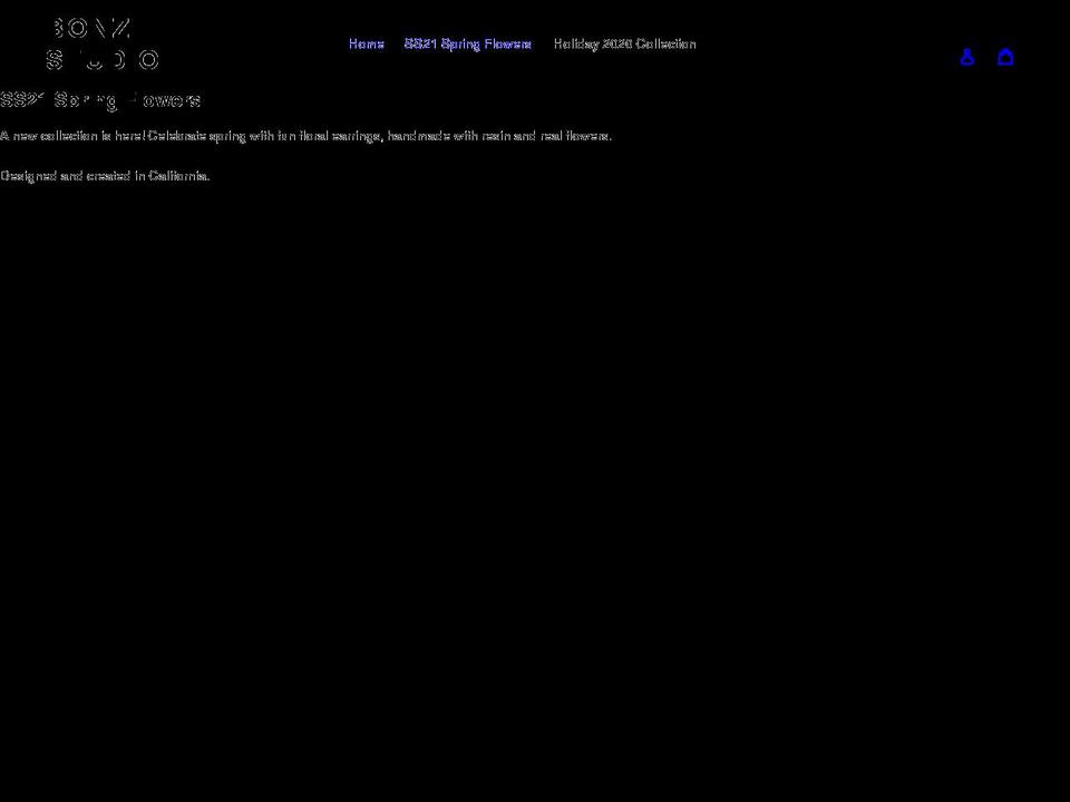 bonzistudio.com shopify website screenshot