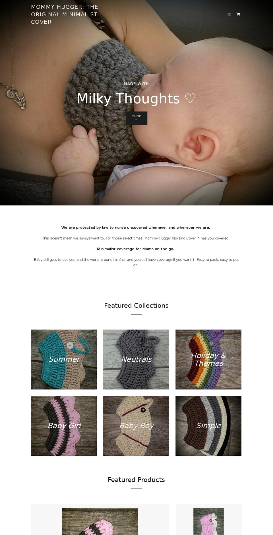 boobiecoozienursingcover.com shopify website screenshot