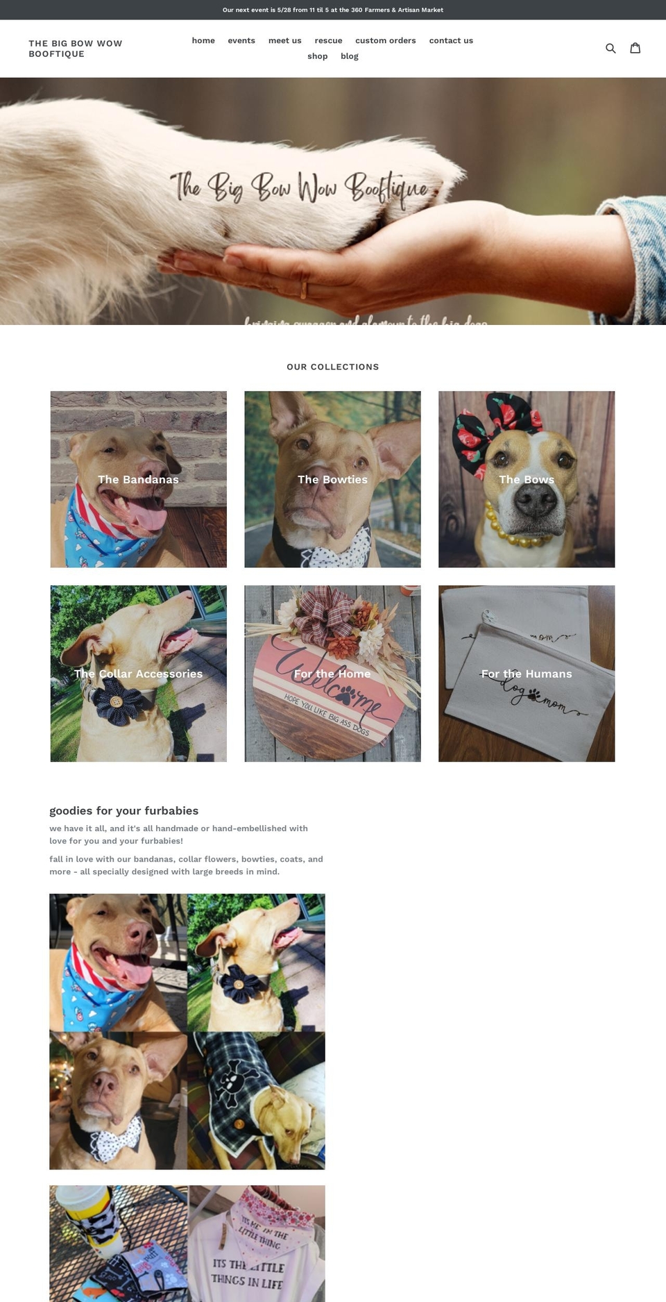 booftique.com shopify website screenshot