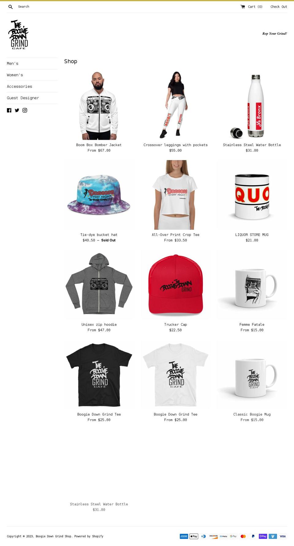 boogiedowngrind.myshopify.com shopify website screenshot