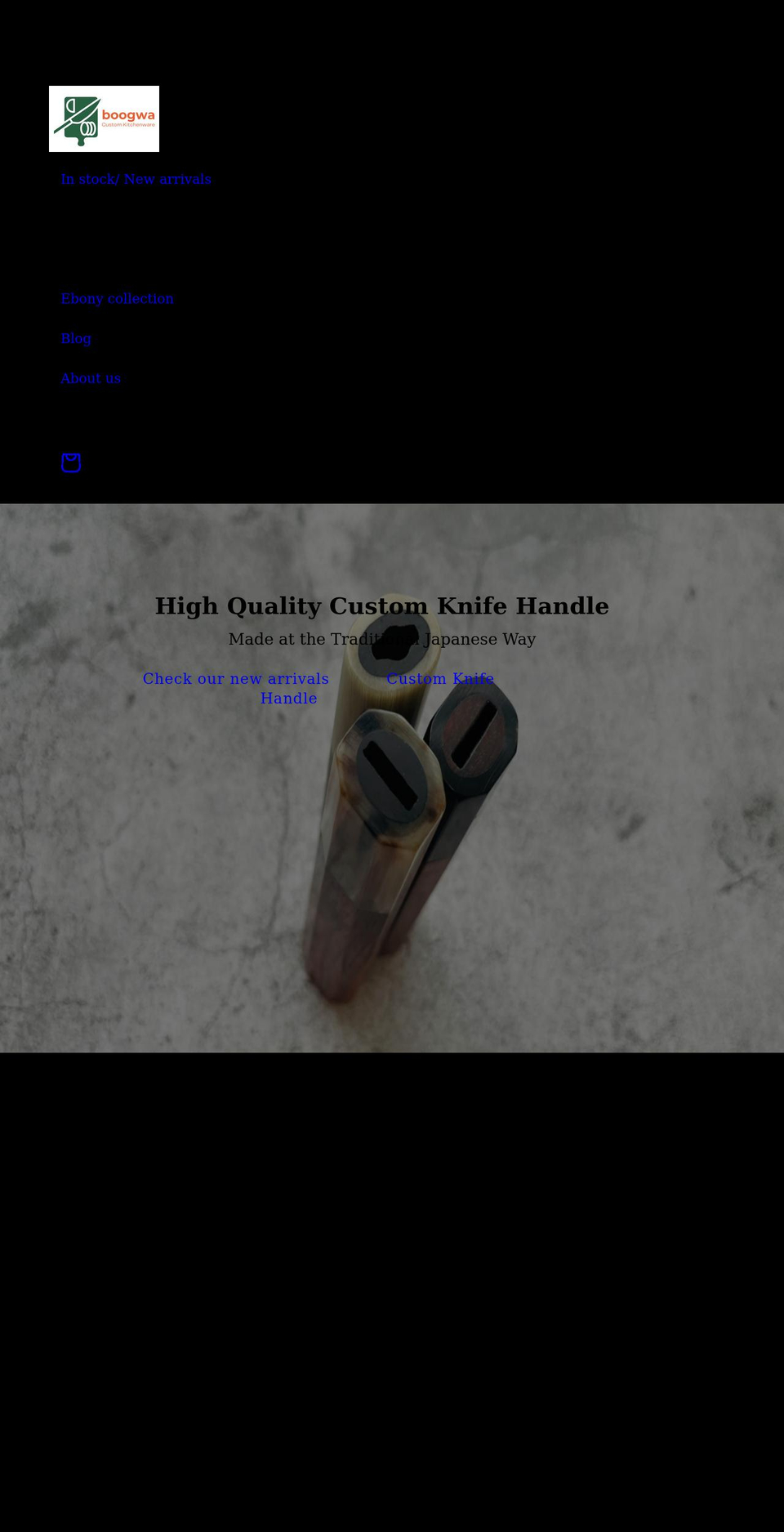 boogwa.com shopify website screenshot