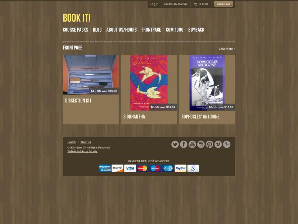 book-it.myshopify.com shopify website screenshot