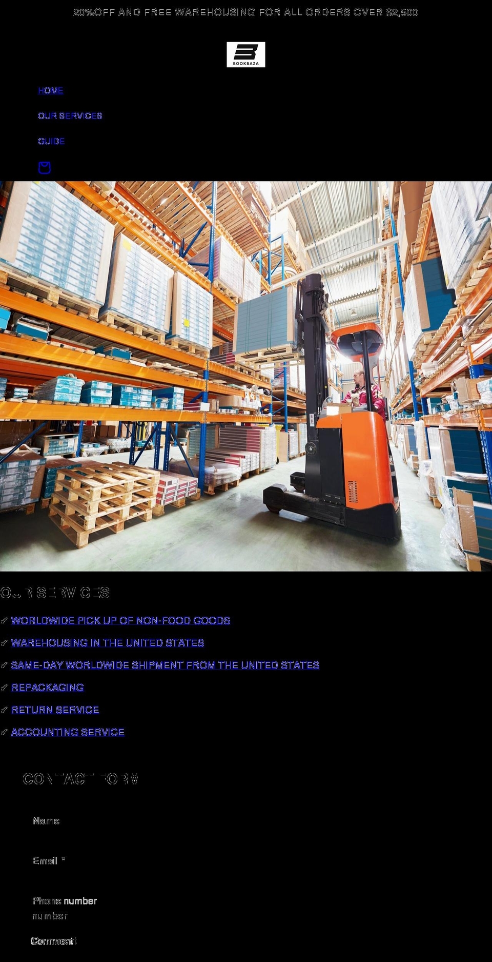 bookbaza.com shopify website screenshot