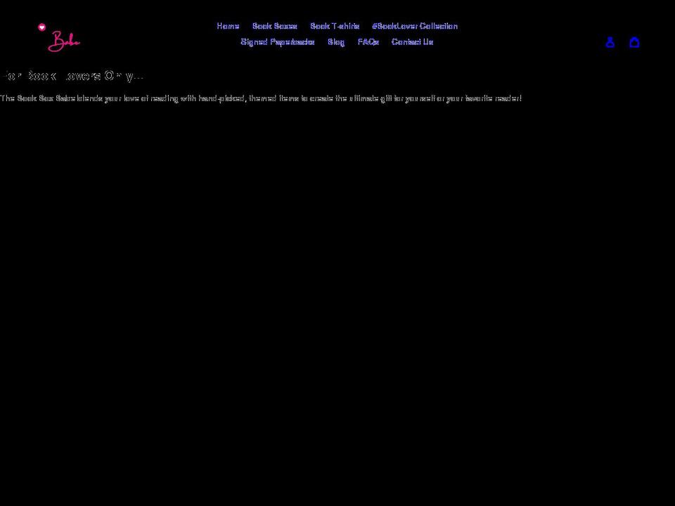 bookboxbabe.com shopify website screenshot