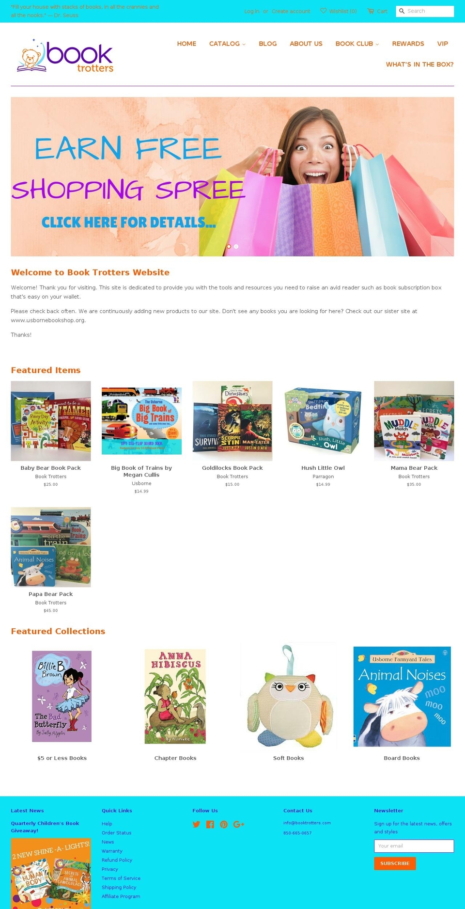 booktrotters.com shopify website screenshot