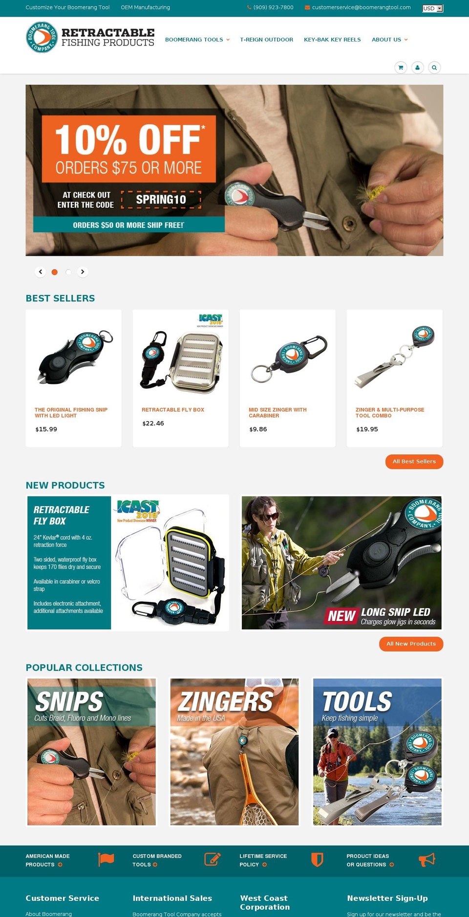 boomerangtool.com shopify website screenshot