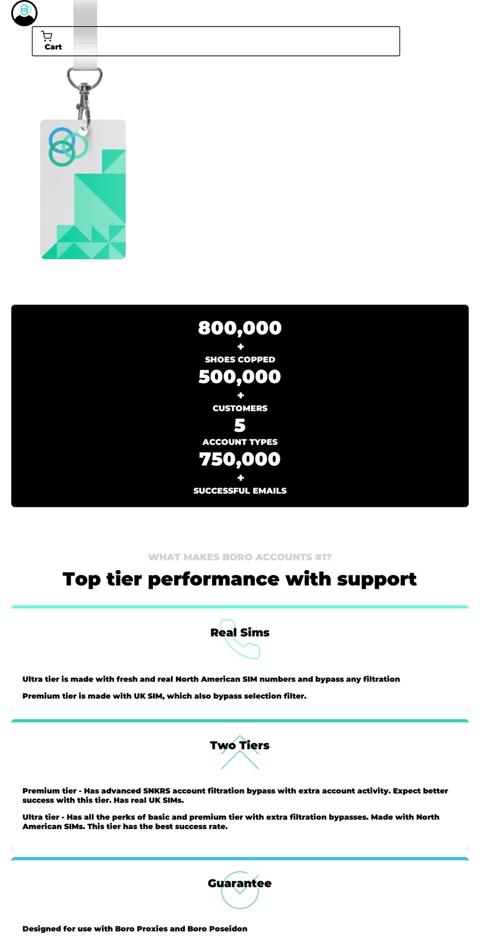 boomincrew.com — Shopify storefront screenshot