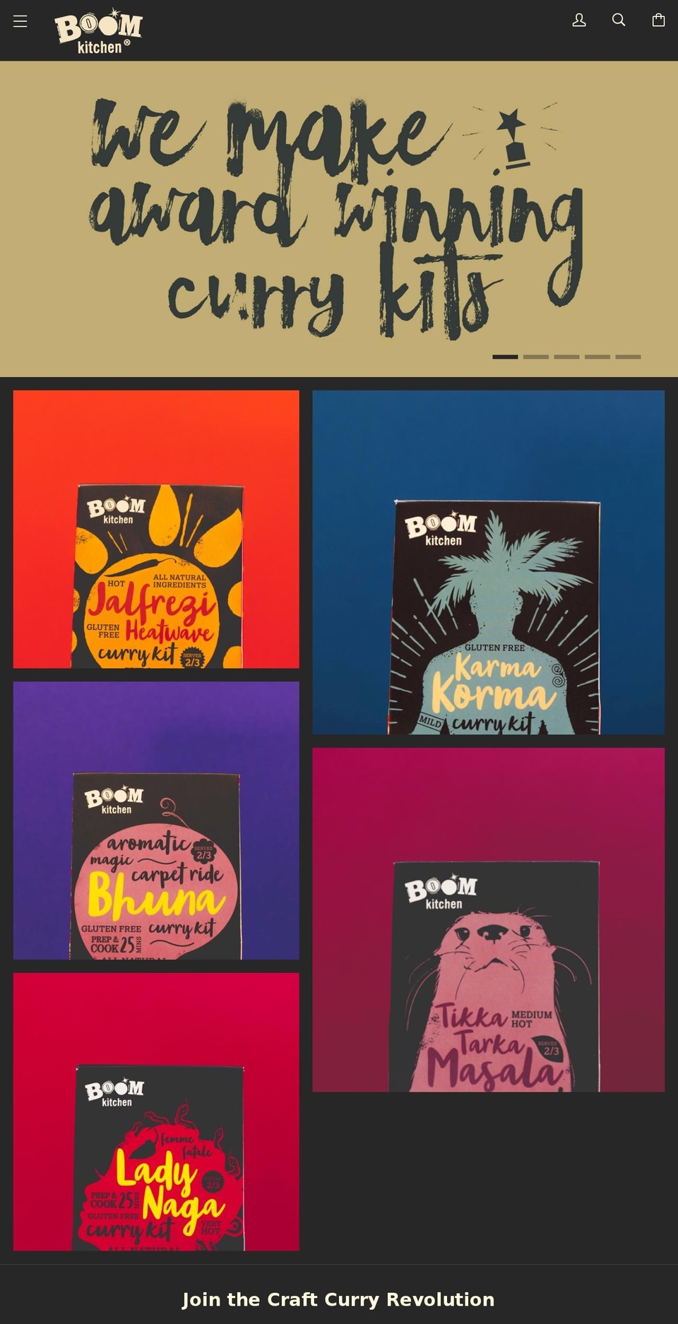 boomsauces.com shopify website screenshot