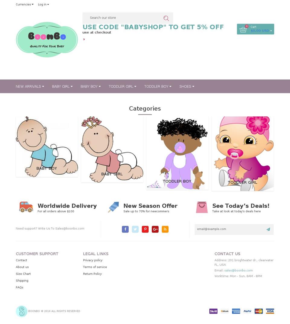 shopier-source-drag-drop-v3-7-0 Shopify theme site example boonbo.com