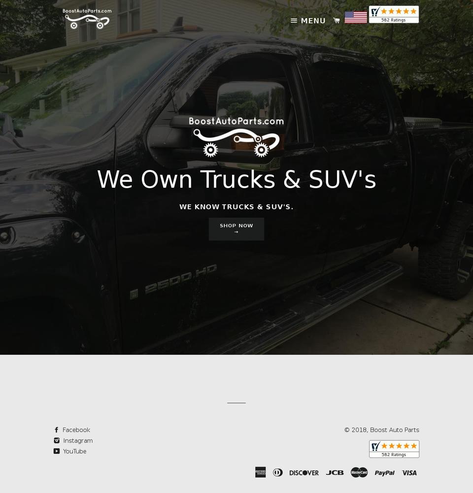 boostauto.com — Shopify storefront screenshot