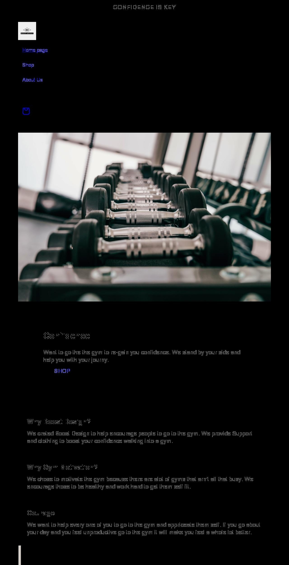 boostdesign.org shopify website screenshot
