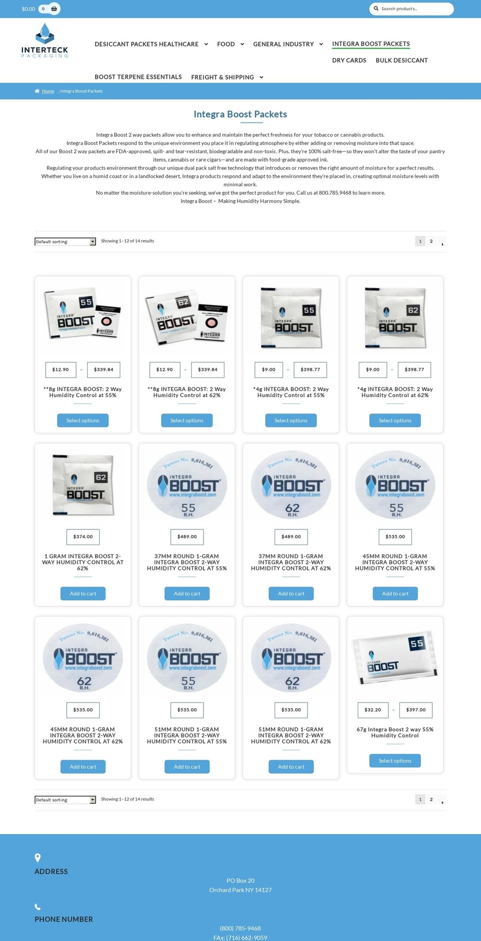 boostedbuds.com — Shopify storefront screenshot
