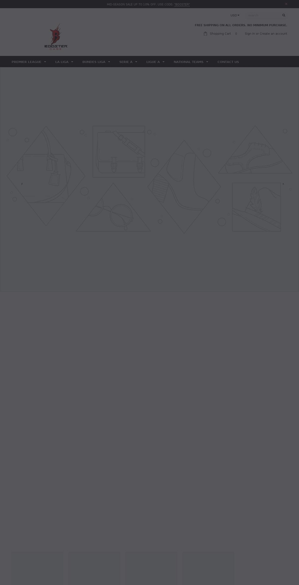 boostercase.com shopify website screenshot