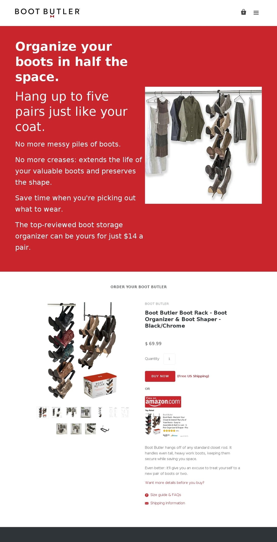 bootaholic.com shopify website screenshot