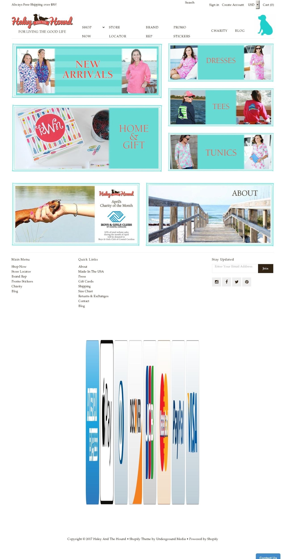 boothparker.com shopify website screenshot