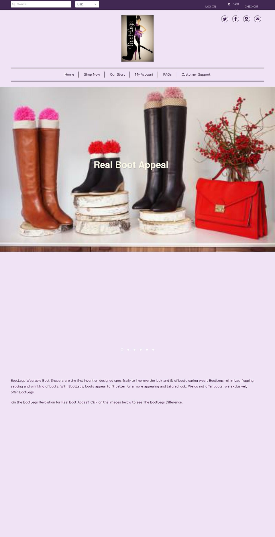 bootlegsllc.com — Shopify storefront screenshot