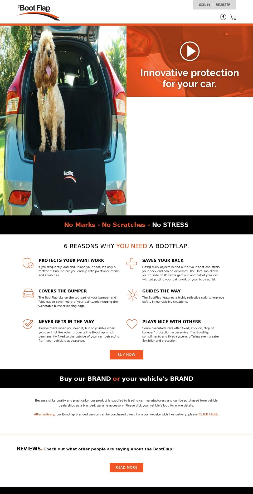 bootlipprotector.com — Shopify storefront screenshot