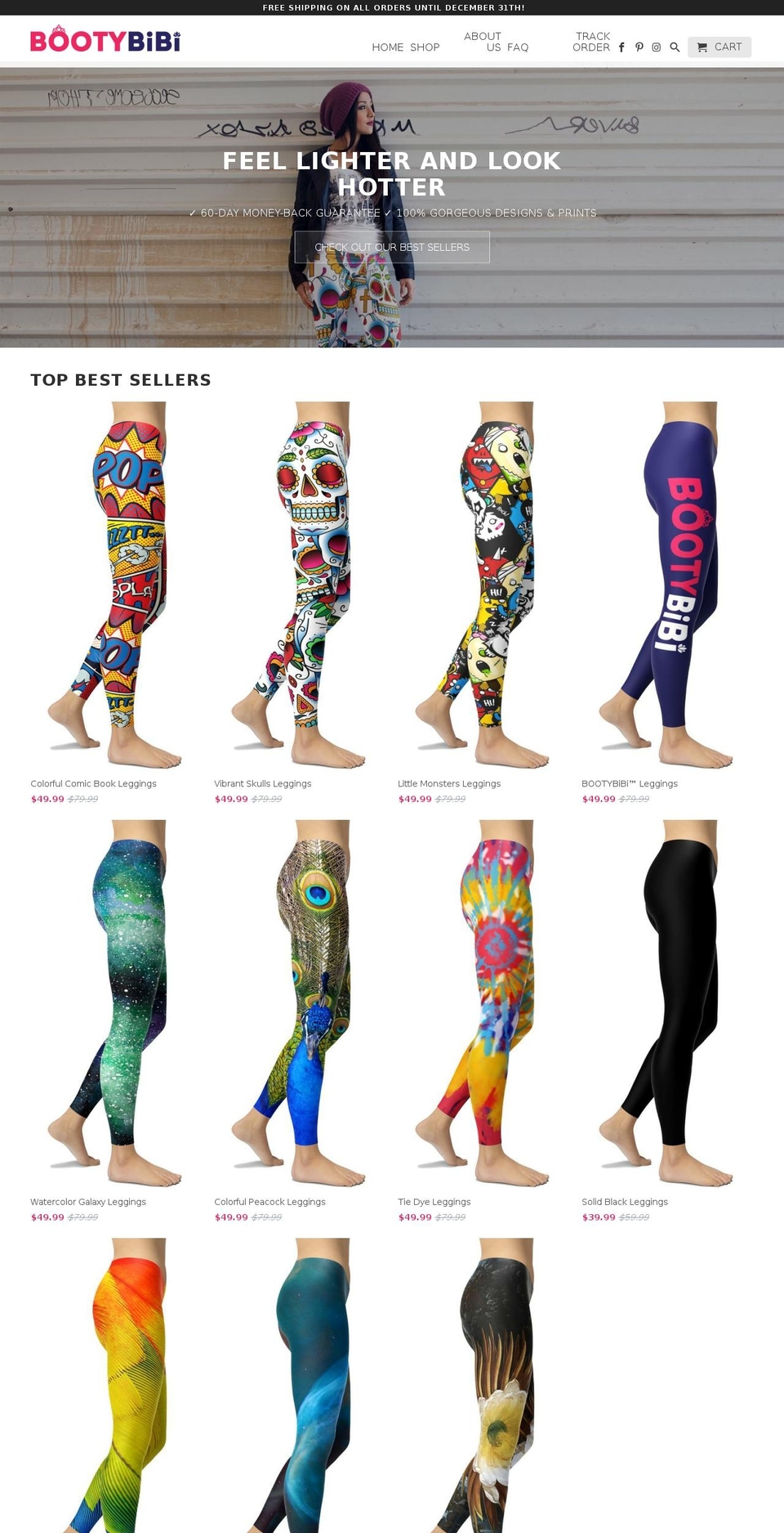 bootybibi.com — Shopify storefront screenshot