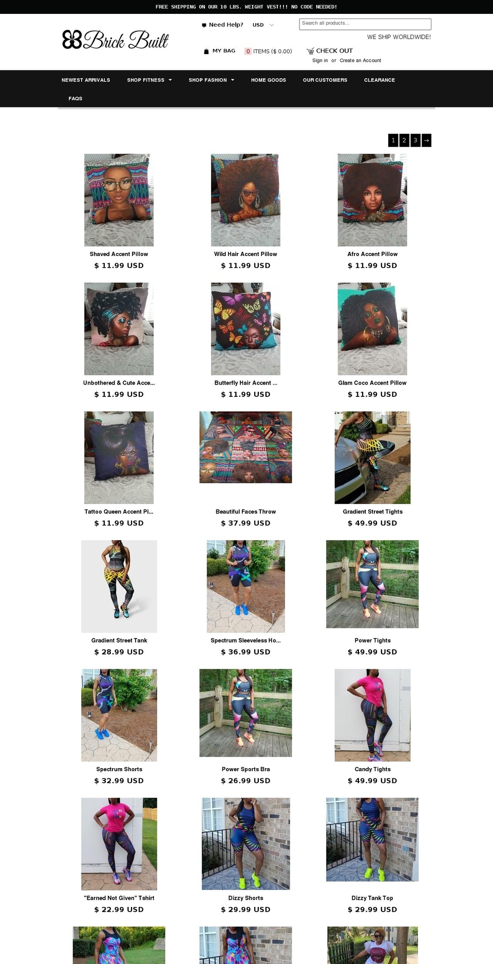 bootynomics.com — Shopify storefront screenshot