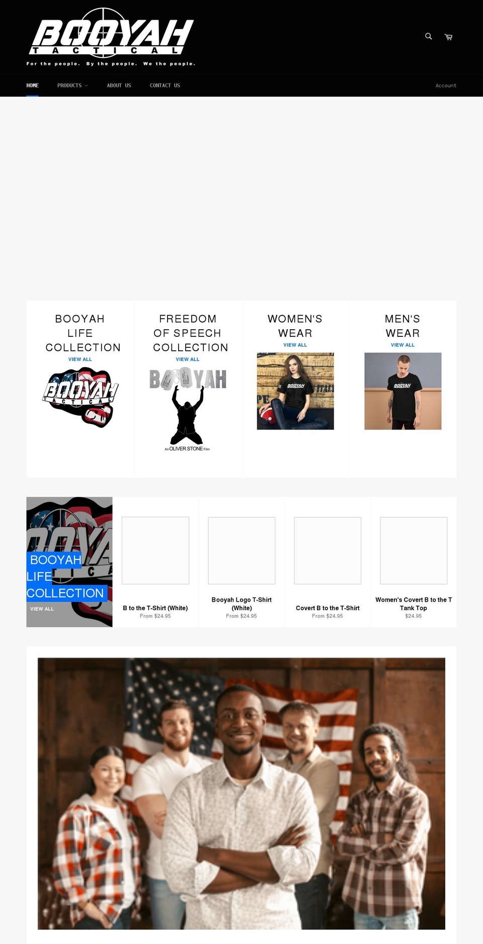 booyahtactical.com shopify website screenshot