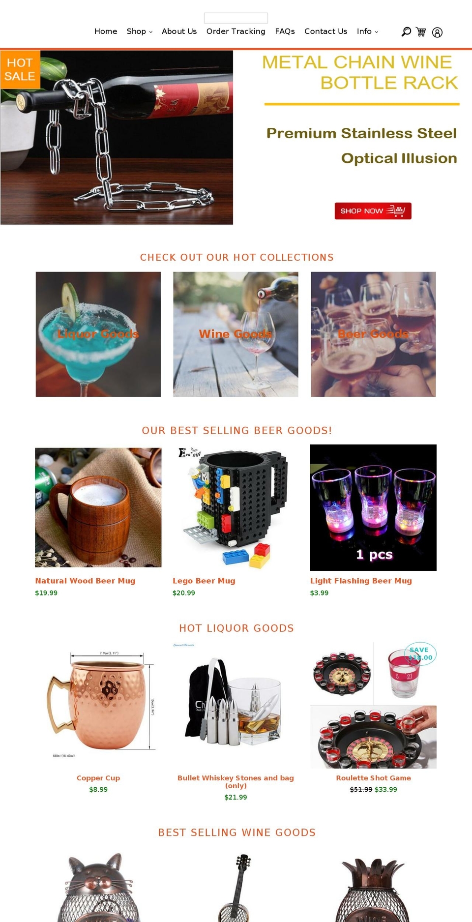 ecom-turbo-theme Shopify theme site example boozegoods.com