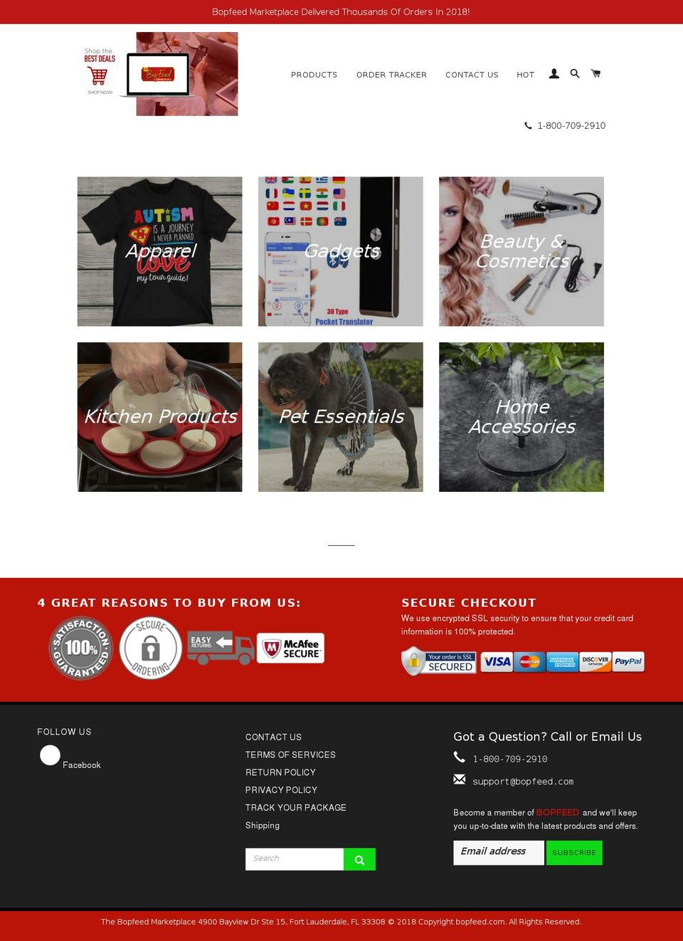 TheMMThemeAutoInstall Shopify theme site example bopfeed.com