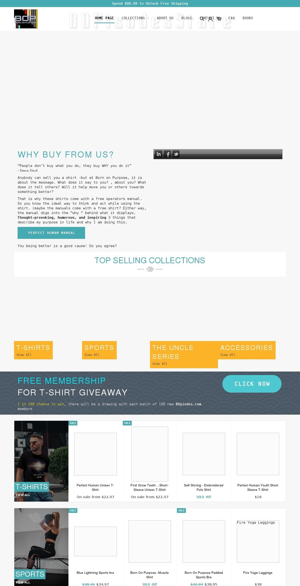 bopisodesstore.com shopify website screenshot