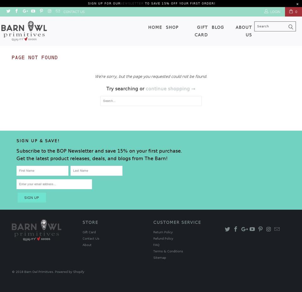bopmerchant.com — Shopify storefront screenshot