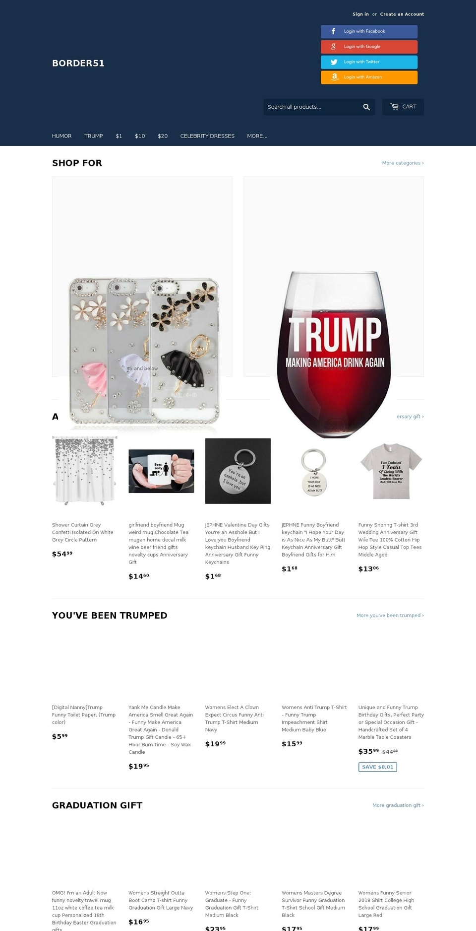 border51.com shopify website screenshot