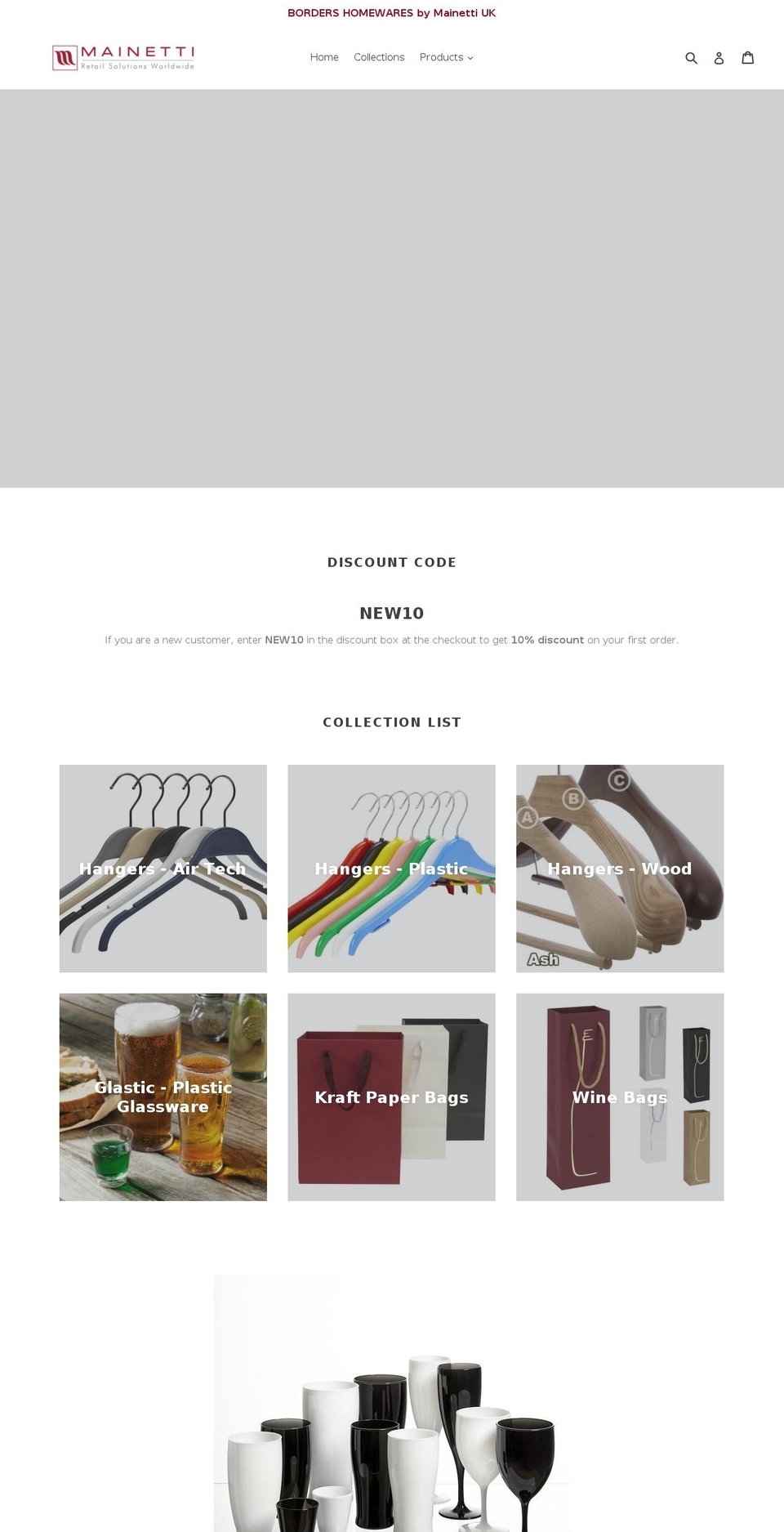borderhomewares.com shopify website screenshot