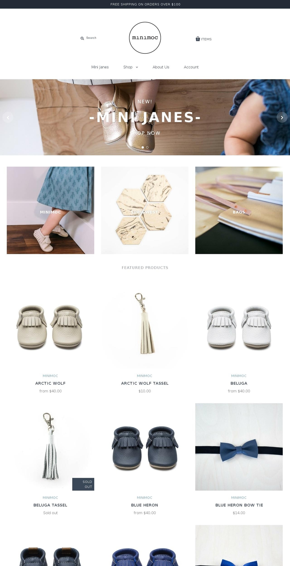 borealismanufactory.com shopify website screenshot