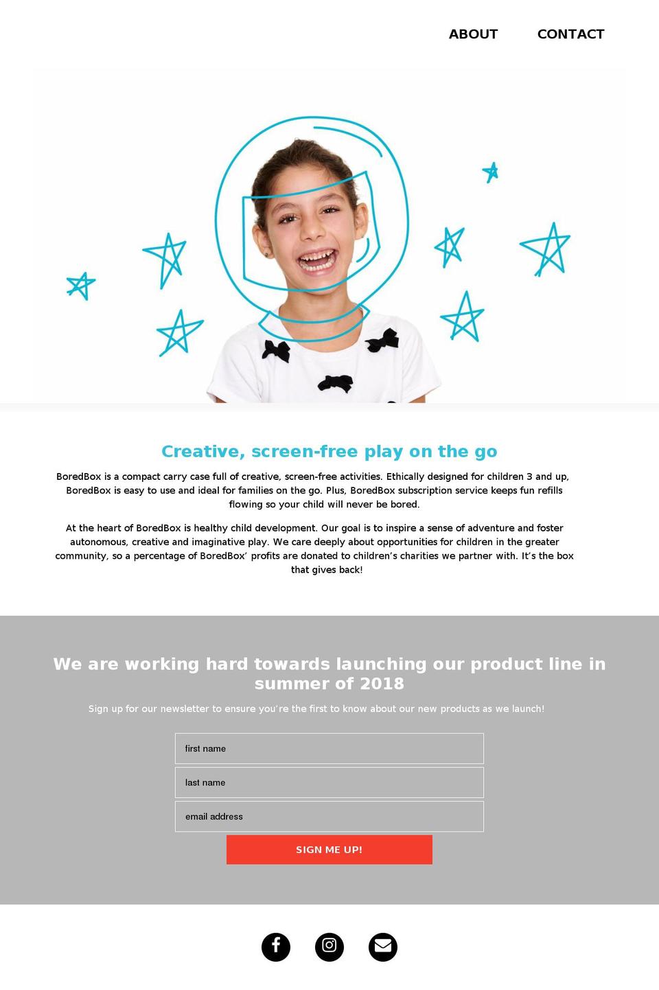 boredboxforme.com — Shopify storefront screenshot