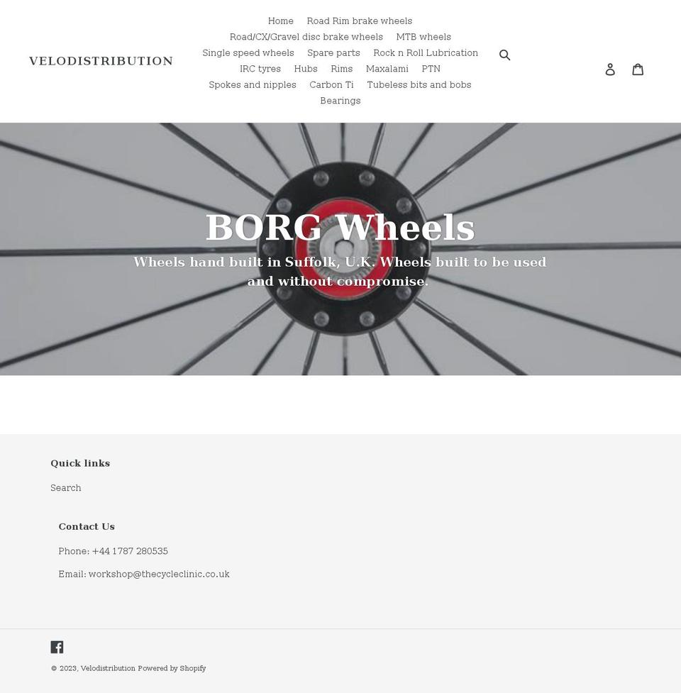 borg-wheels.com shopify website screenshot