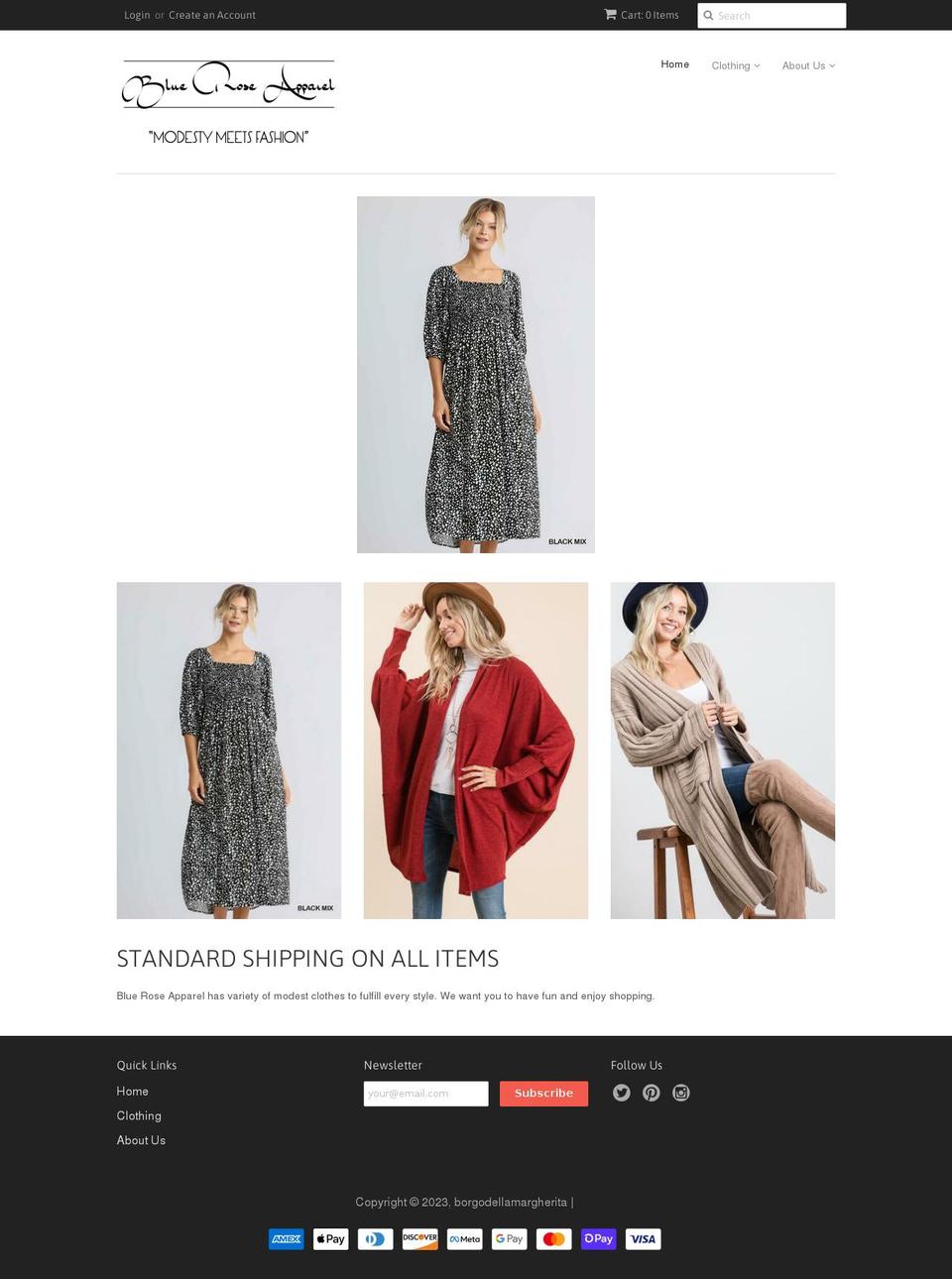 borgodellamargherita.com shopify website screenshot