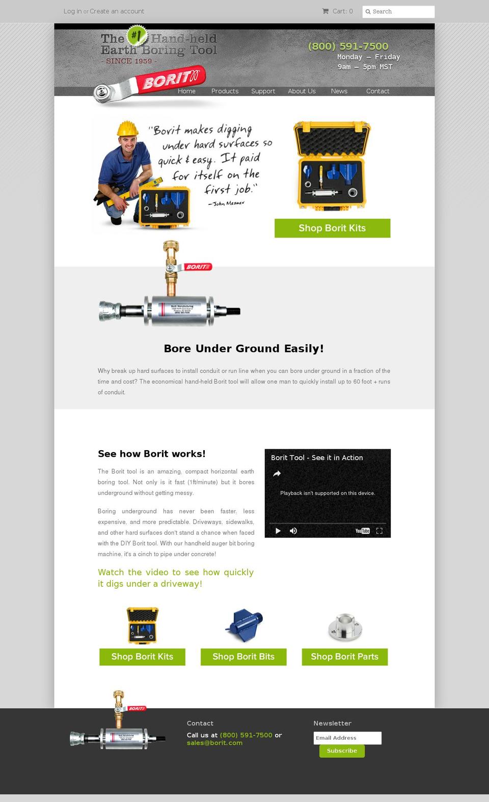 borit.com shopify website screenshot