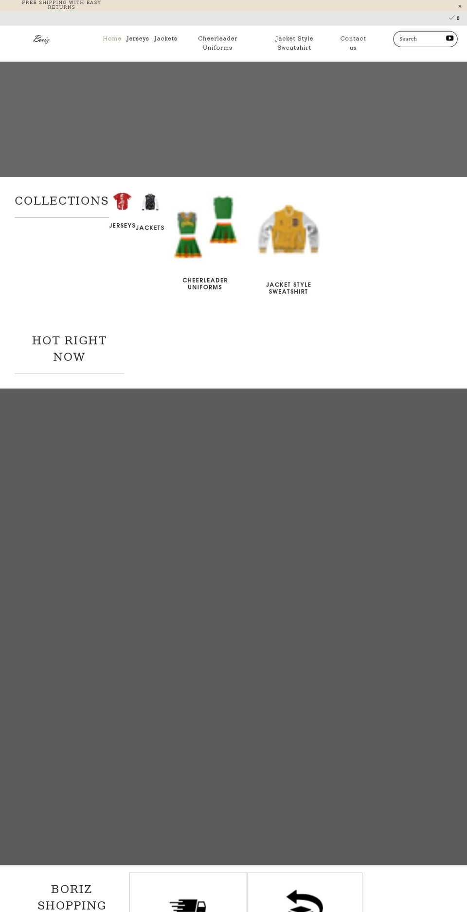 borizshopping.com shopify website screenshot