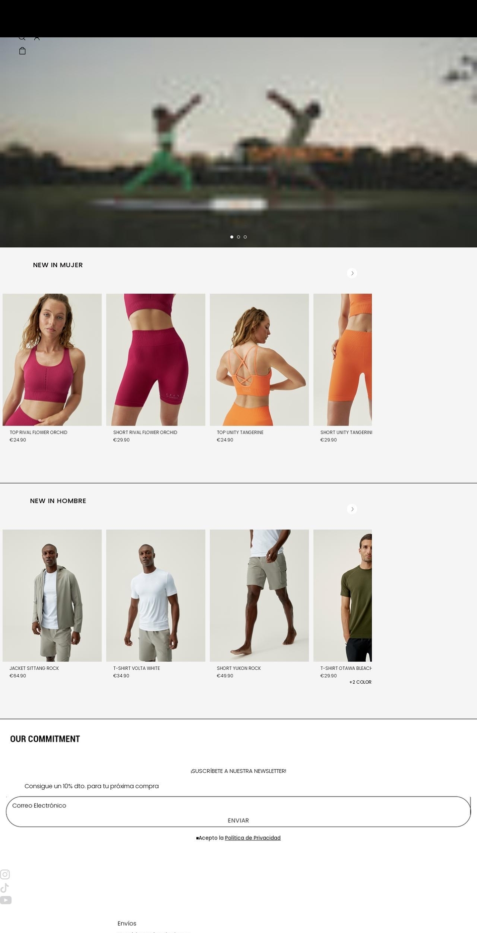 bornlivingyoga.com — Shopify storefront screenshot