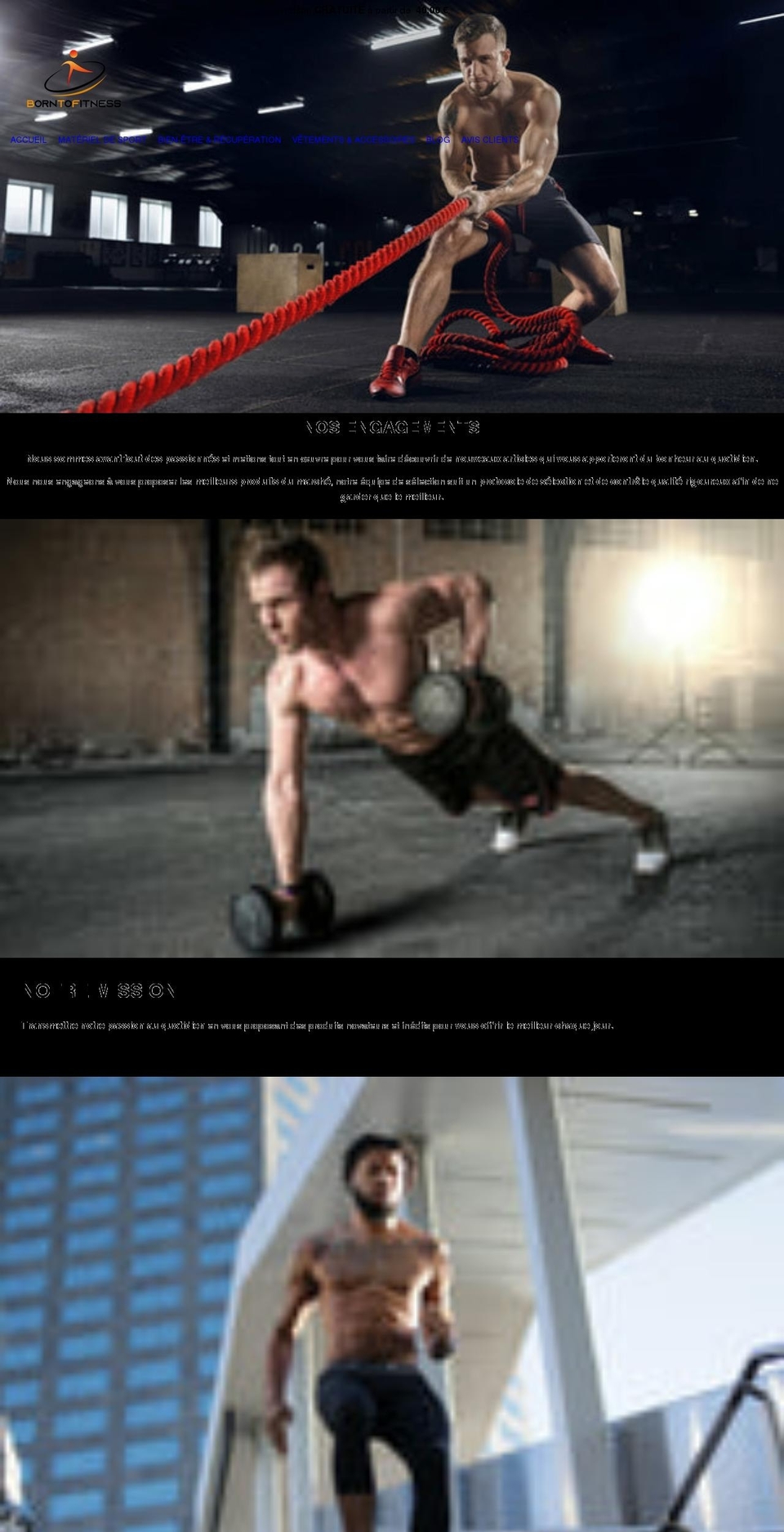 Nouveau-theme-enfin-libre-v Shopify theme site example borntofitness.com