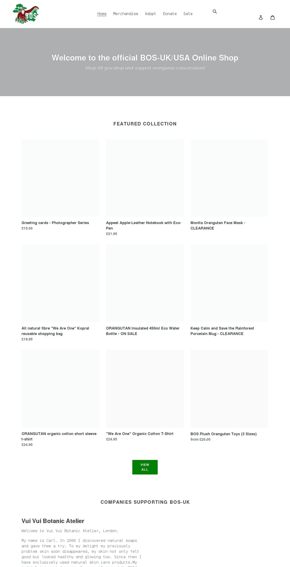 bos-uk.myshopify.com shopify website screenshot
