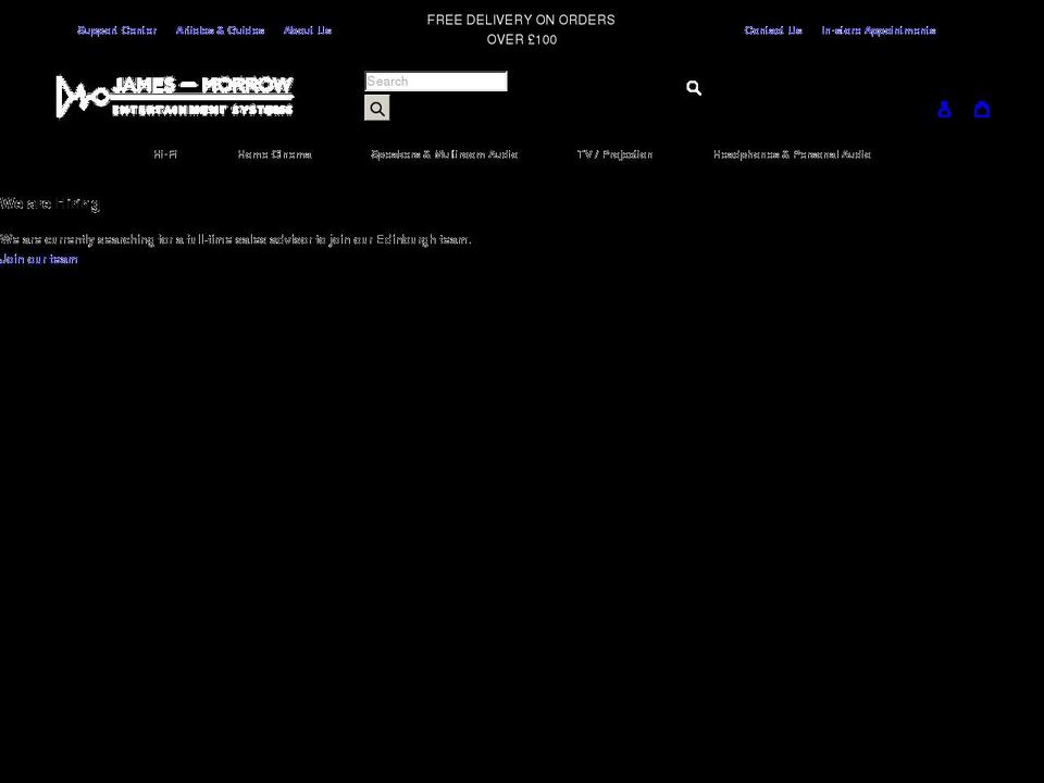 boseglasgow.com shopify website screenshot