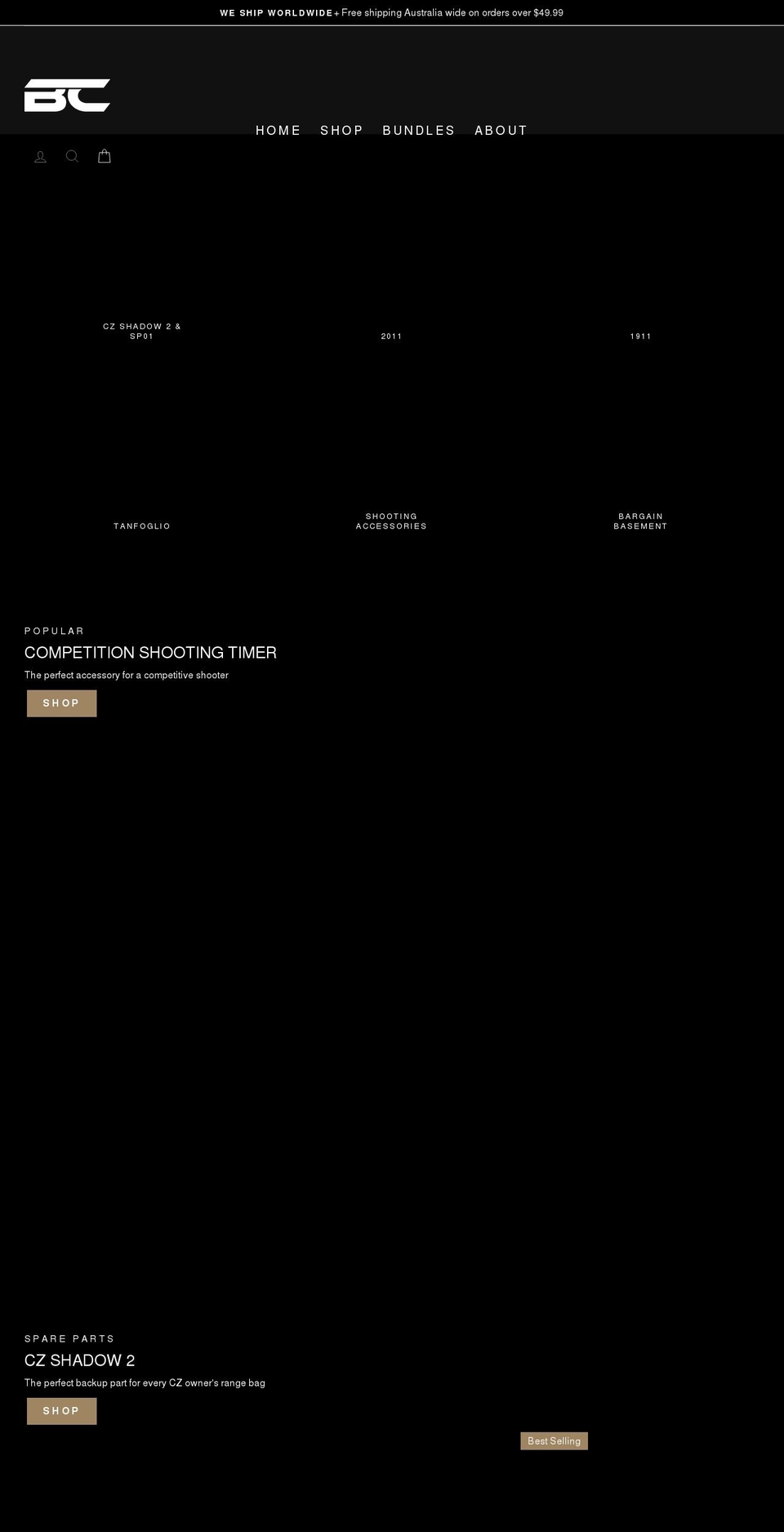 bosscomponents.com.au shopify website screenshot