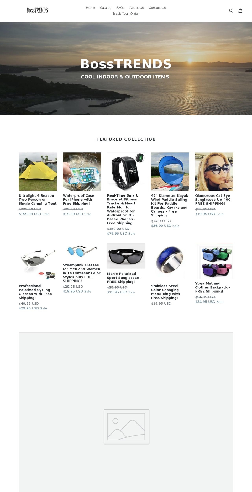 bosstalkdeals.com — Shopify storefront screenshot