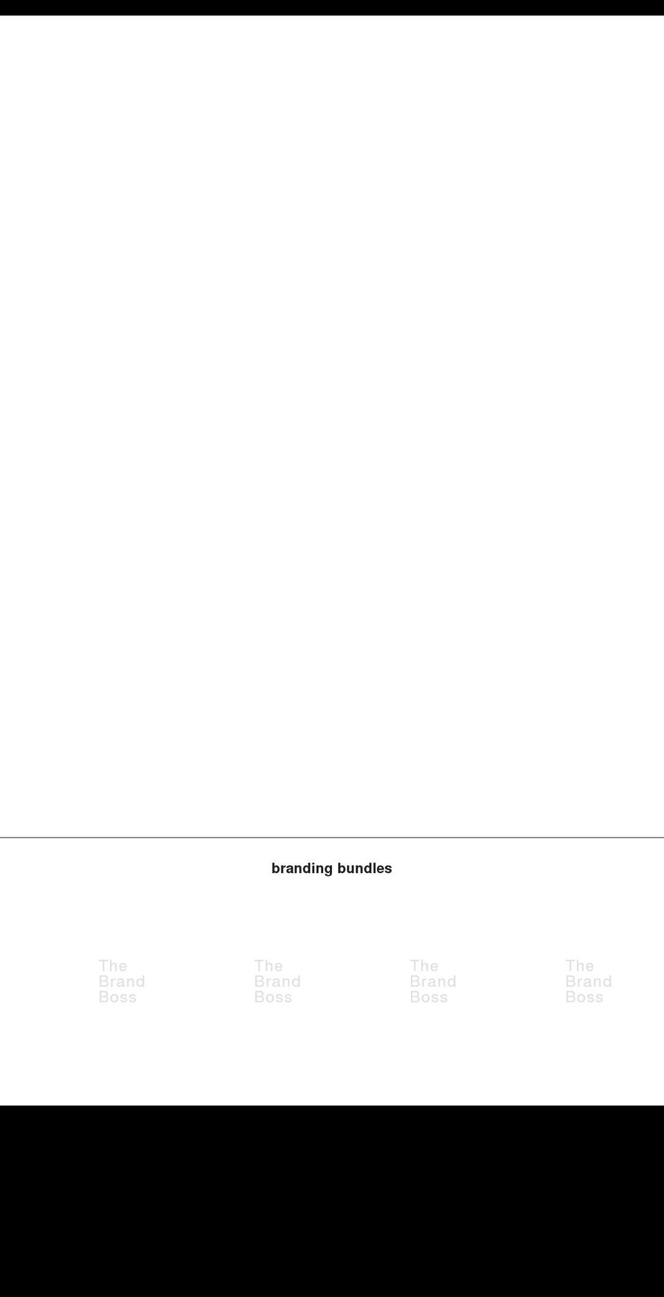 bossymarketing.com shopify website screenshot