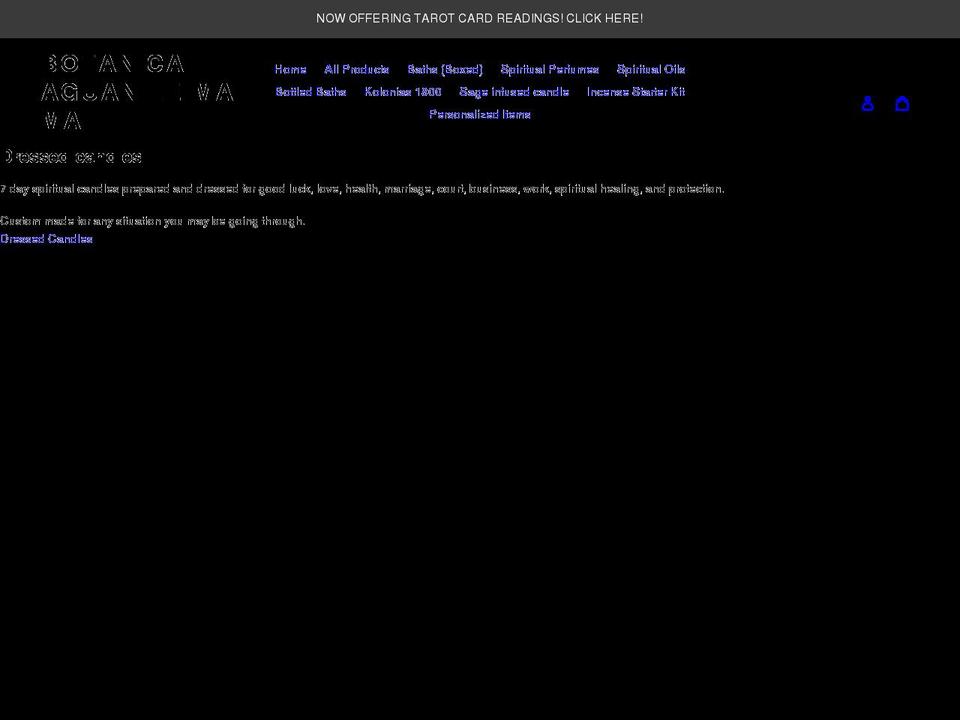 botanicaaguanile.com shopify website screenshot