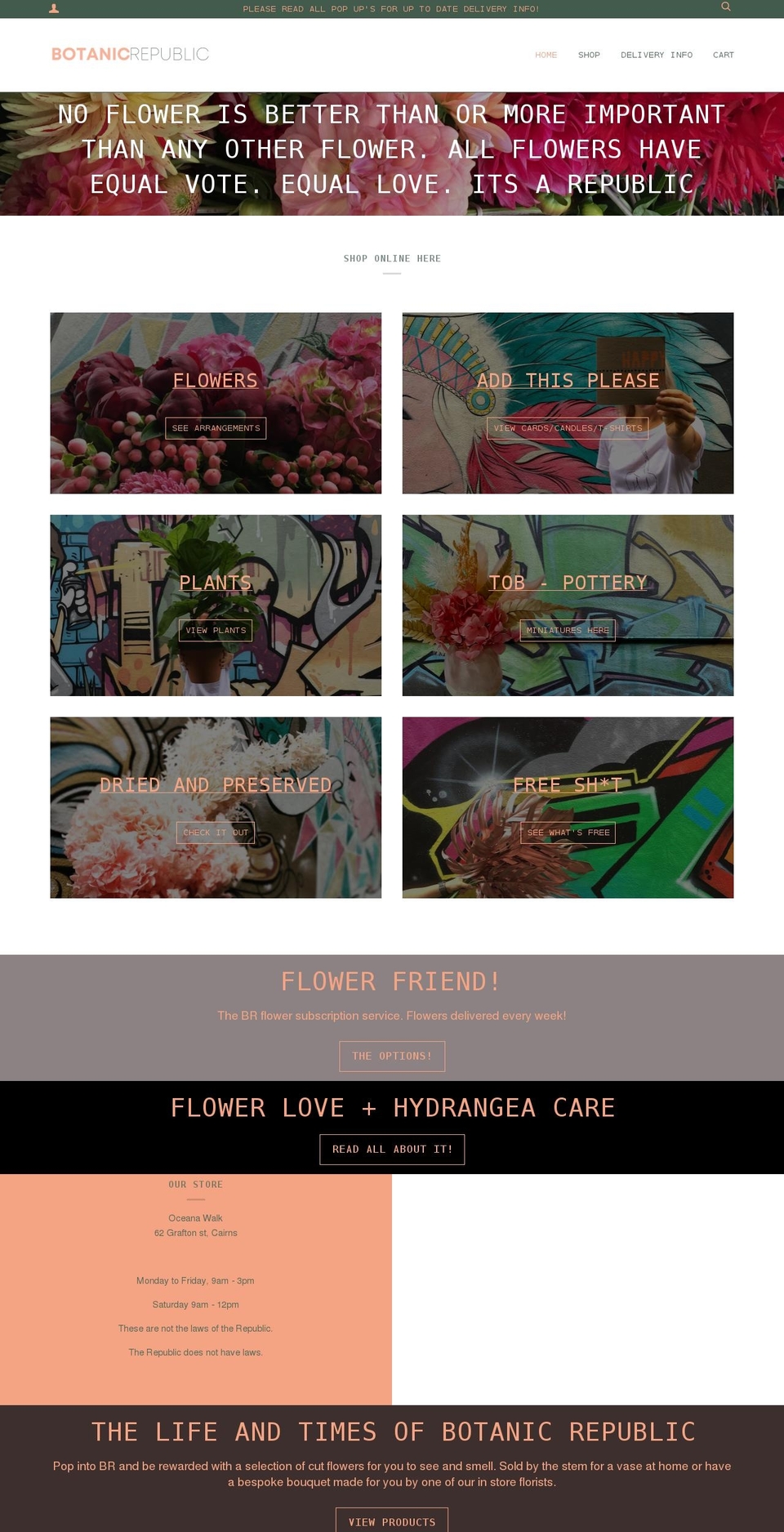 botanicrepublic.com.au shopify website screenshot