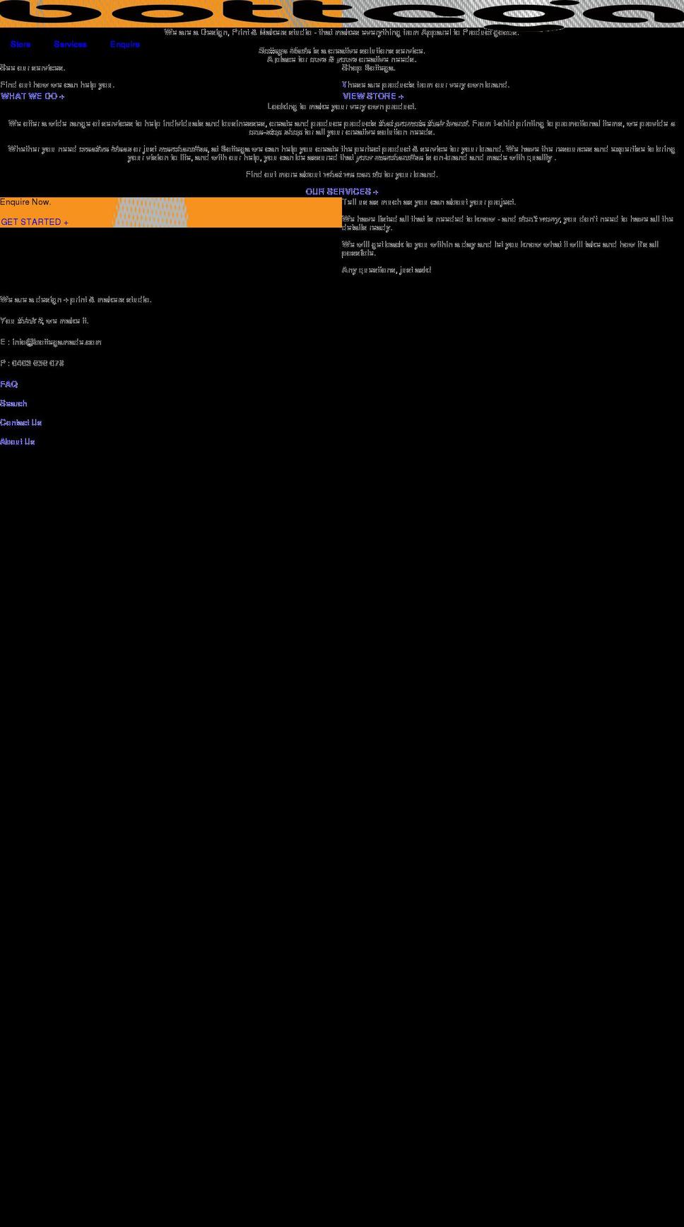 bottegamade.com shopify website screenshot